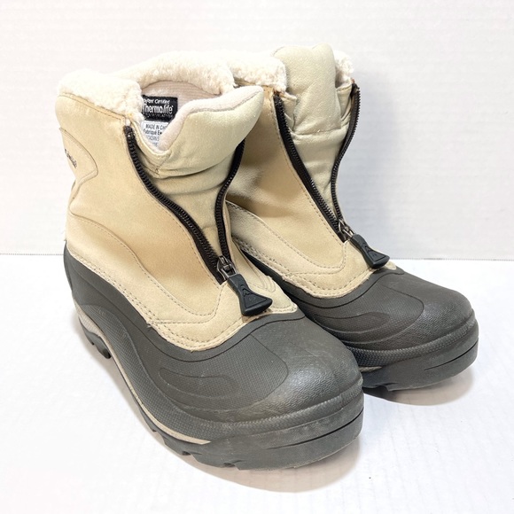 Columbia Cascadian Snowchill Suede Thermolite Winter Boots - Picture 5 of 15